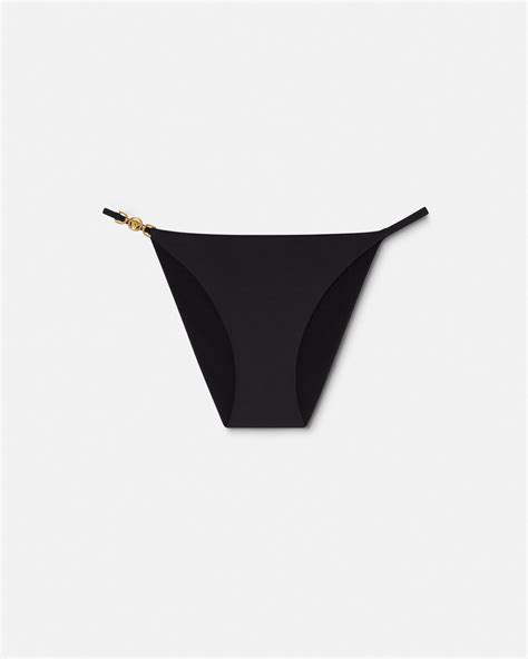 Versace Underwear: Black Medusa '95 Bikini Bottom 